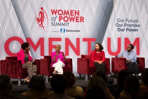 Executive panel at the Women of Power Summit
